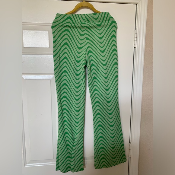 Urban Outfitters Women's Green Uo Bryn Pull-on Flare Pant 🌴 - Picture 5 of 10